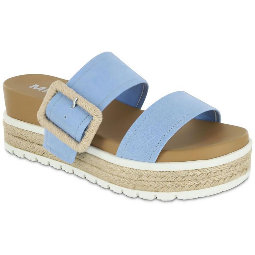MIA Light Blue Platform Sandals